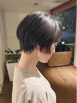 トップヘアー スパアンドリラクゼーション 安城(spa&relaxation) くびれショート髪型20代30代40代前髪あり前髪無し面長丸顔
