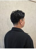 アップバングショートX刈り上げ