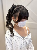 ハウス(HAUS.) 横浜駅みなとみらい駅ライブヘアメリボンヘア/サイドポニーaya