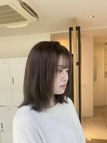 ユッカ 高槻茨木店(YUCCA)&nbsp;【 YUCCA 】大人可愛い20代30代40代外ハネ・/ベージュ
