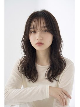 オアシスアヴェダ ザ・ペニンシュラ東京(OASIS AVEDA) 20代30代ミディアムレイヤーくびれニュアンスゆるふわウェーブ