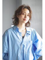 フィルムス ヨコハマ プラス(FILMS 横浜 +)&nbsp;レイヤーカット/ミディアムボブ/ハッシュカット/前髪/横浜+
