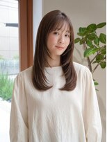 モードケイズ マノン(MODE K's MANON) 【池田/小顔カット】20代 輪郭カバーの韓国風艶感レイヤー