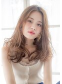 ラフな質感◎外国人風ロングスタイル