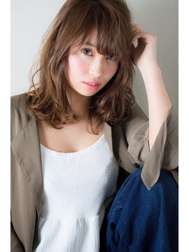 プログレス 立川若葉店(PROGRESS) 外人風セミウェットミディ