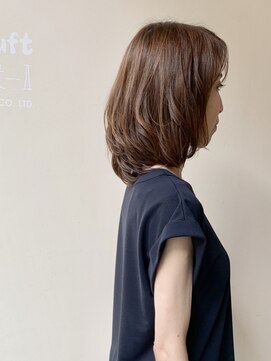 ルフト(Luft) 【Luft】大人ミディアムボブスタイル