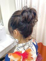 ビューティック ハラジュク(Hair&Make Beautique Harajuku)&nbsp;ルーズめのおだんご