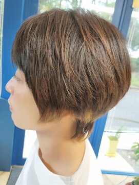 グラムゼロ 大人カワイイショートボブスタイル