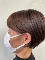 ヘア バース ラヴィエール(Hair BIRTH Laviere) 前下がりショートヘア