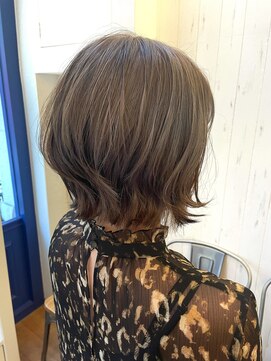 メリーチャームマーチ 寺田町南口店(merry Charm/MARCH) miniボブ×ちょこっとレイヤー【MARCH merry】寺田町/阿倍野