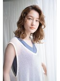 大きめウェーブの大人かわいい色気スパイラルパーマ・・担当KAYO