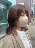 ブリーチ1回 ペールピンク