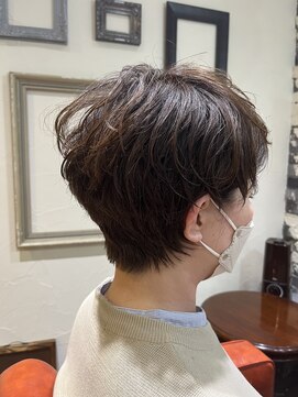 タントラ(tantra) ハンサムショート　マッシュ　ニュアンスパーマ