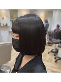 韓ヘア☆ワイドバングボブ　#奥村
