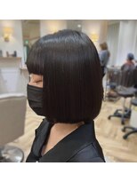 ルアナ ヘア アンド トリートメント(Luana)&nbsp;韓ヘア☆ワイドバングボブ　#奥村