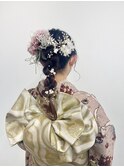 【BelleCoupes】成人式 卒業式 振袖着付けヘアセット 大阪天王寺