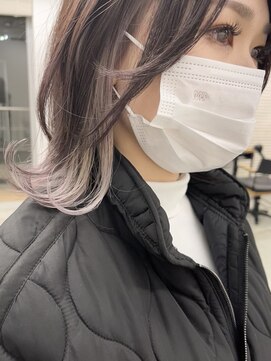 キラ 原宿(KILLA) インナーカラー/イヤリングカラー/ダブルカラー/韓国ボブ/前髪