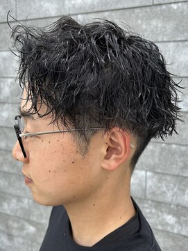 ニアウ 伊勢崎連取店(Niau) メンズマッシュパーマツイストスパイラルパーマ波巻きパーマ