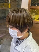 トト 船橋店(toto.)&nbsp;黒髪/グレーベージュ/レイヤーロング/前髪パーマ[西船橋/津田沼]