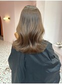 韓国ヘア/くびれヘア/ワンカラー/ブリーチなし
