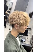ハイトーン波巻きマッシュ