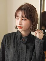 ジュール 大分(Joule)&nbsp;ミディアムヘア/斜めバング/グレージュカラー/大分駅