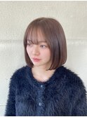 #ショコラブラウン#ブラウンカラー#ボブヘア