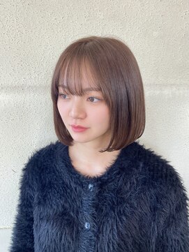 ボアップ 新居浜店(boappu) #ショコラブラウン#ブラウンカラー#ボブヘア