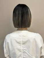 ダールヘア(dar hair)&nbsp;デザインカラー×コンパクトボブ/呉市美容室/REN