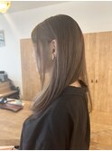 グレージュイヤリングカラー