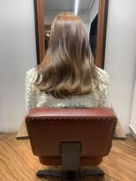 ウニレ バイ センス(unire by sense)&nbsp;【ミルクティー】柔らかい質感に仕上がるブリーチカラー