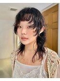 マレットヘア/パーマ/ナチュラルカール/くせ毛ヘア