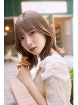 クム(kumu)&nbsp;【kumu】 艶カラー/顔周りカット/栄/名古屋