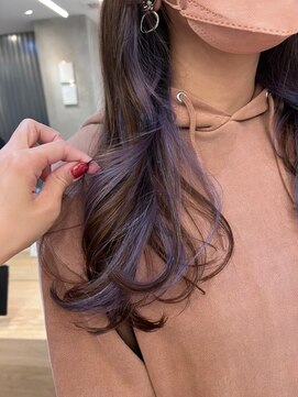 ジーナ 船橋(Zina) 髪質改善＊くびレイヤーピンクベージュ＊美髪【Zina船橋】