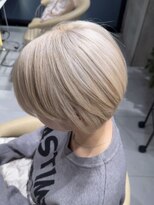 ロンドメリア 天神大名店(Lond Melia) 小顔に見せるヘア/ワンレン/ボブウルフ/ネビージュ/黒髪カタログ