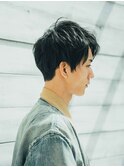 黒髪ボブルフネビージュ小顔ワンレンスペインカール