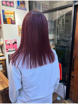 ヘアーワークス アンビエント(Hair works Ambient) ダブルカラー#ボルドー【Ayaka】