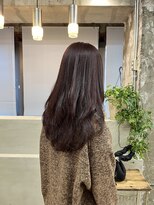 リラクオーレ 三宮 元町(LIRA CUORE)&nbsp;レイヤー×ボルドーカラー