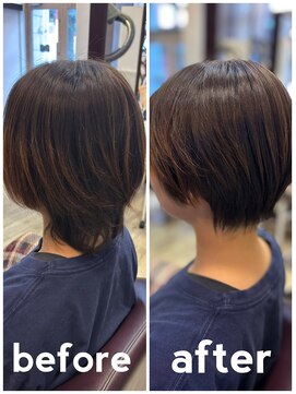 トレセッテ(tre sette) ボーイッシュショートスタイル