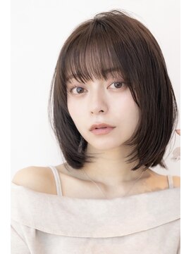 ドットハリス(.Hallis) レイヤーボブ/レイヤーカット/くびれレイヤー/韓国風ヘア