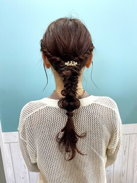 フェイス(faith) 編みおろしアレンジ