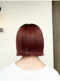 タッセルボブ×アプリコットオレンジ