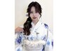 【天神祭限定】ヘアセット+浴衣着付け5500円(早朝料金別途)
