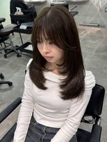 セライロ 千葉(celilo)&nbsp;韓国ヘア/ざくざくレイヤー/顔周りカット/レイヤーカット