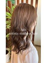 アッシュ アーティスティック スタジオ オブ ヘア(Ash artistic studio of hair)&nbsp;アシッドトリートメント×アイロン仕上げ