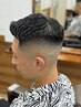 【BARBERスタイル】フェードのラインが、男の品格