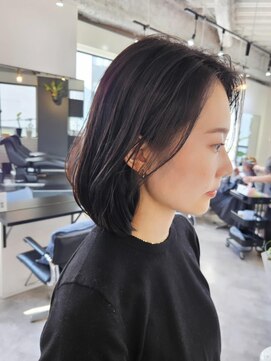 エイス 梅田 中津(Ace) レイヤーボブ ダークグレージュカラー