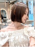 黒髪小顔/顔周り/ヘイリーボブ/レイヤー/髪質改善/縮毛矯正/12