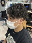 横浜波巻きパーマツイスパツイストスパイラルパーマ緩め弱め30代
