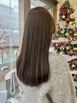 ラヴィズム(LUVISM) 顔周りレイヤー/ダブルカラー/髪質改善/ケアブリーチ万代新潟駅